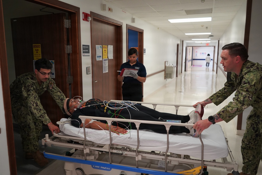 U.S. Naval Hospital Rota Demonstrates Readiness During Mass Casualty Exercise