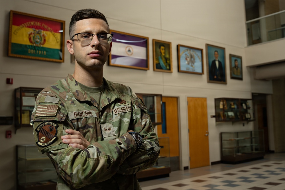 Senior Airman Bianchini selected as Air Force Outstanding Airman of the Year