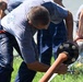 Training Center Cape May Recruits Complete Damage Control Pipe Patching Training