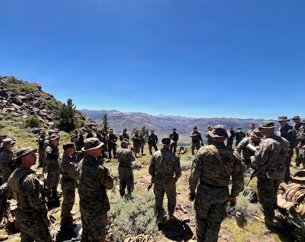 MTX 4-26: U.S. Marines summit Mean Peak