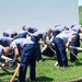 Training Center Cape May Recruits Complete Da,age Control Pipe Patching Training