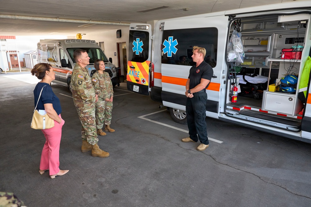 Brig. Gen. Mark Stackle’s Visit Highlights Strategic Medical Readiness and Support to the Warfighter