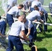 Training Center Cape May Recruits Complete Damage Control Pipe Patching Training