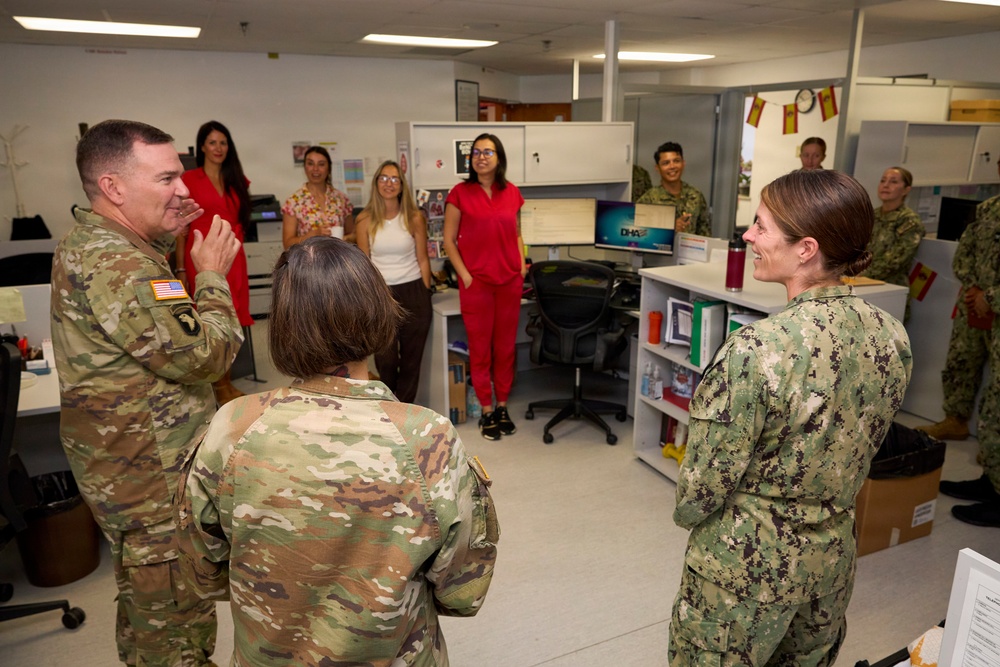 Brig. Gen. Mark Stackle’s Visit Highlights Strategic Medical Readiness and Support to the Warfighter