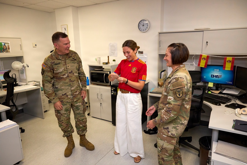 Brig. Gen. Mark Stackle’s Visit Highlights Strategic Medical Readiness and Support to the Warfighter