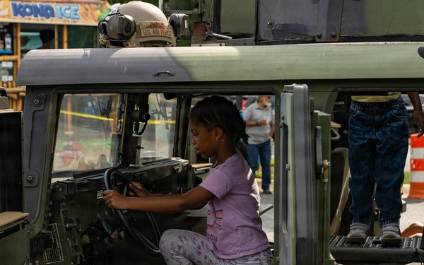316th Security Forces Squadron connects with the community at Touch-A-Truck event