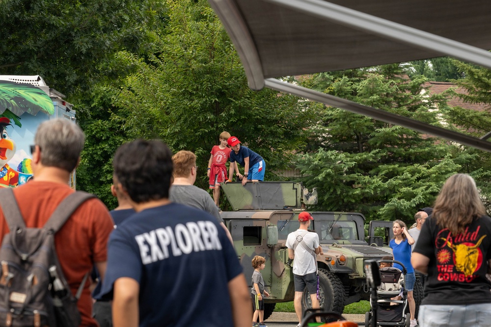 316th Security Forces Squadron connects with the community at Touch-A-Truck event