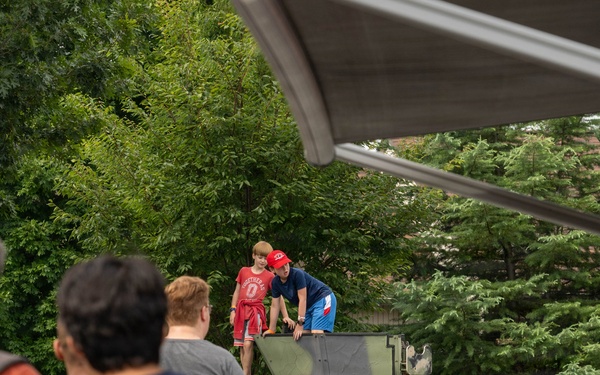 316th Security Forces Squadron connects with the community at Touch-A-Truck event