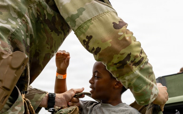 316th Security Forces Squadron connects with the community at Touch-A-Truck event