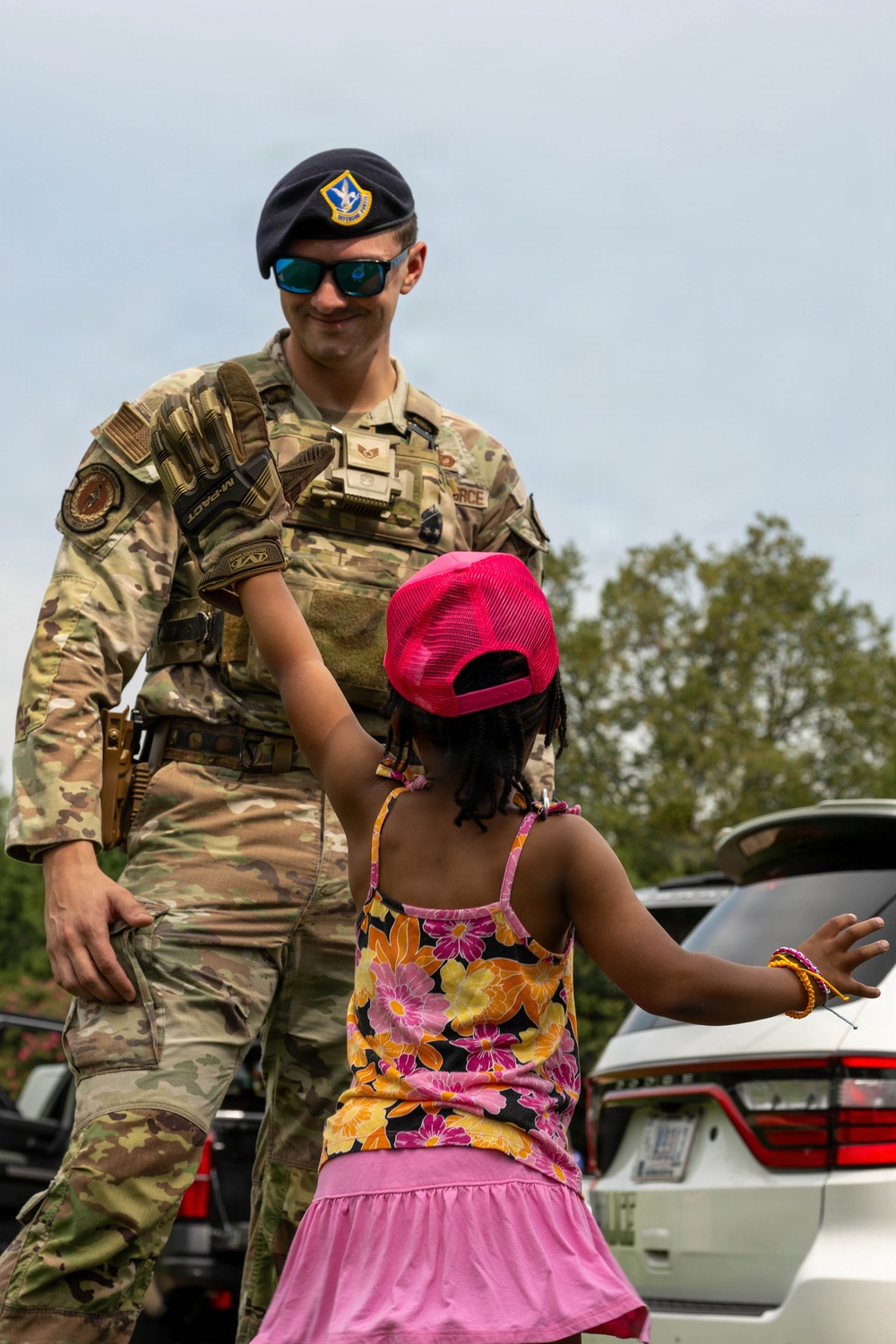 316th Security Forces Squadron connects with the community at Touch-A-Truck event