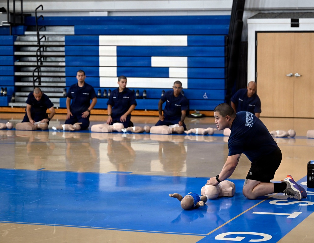 Training Center Cape May DEPOT Recruits Complete CPR Training