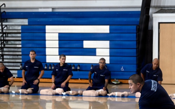 Training Center Cape May DEPOT Recruits Complete CPR Training