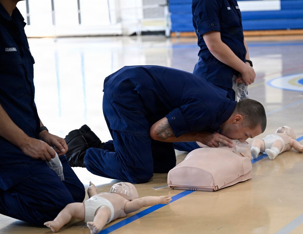 Training Center Cape May DEPOT Recruits Complete CPR Training