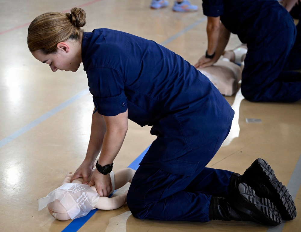 Training Center Cape May DEPOT Recruits Complete CPR Training
