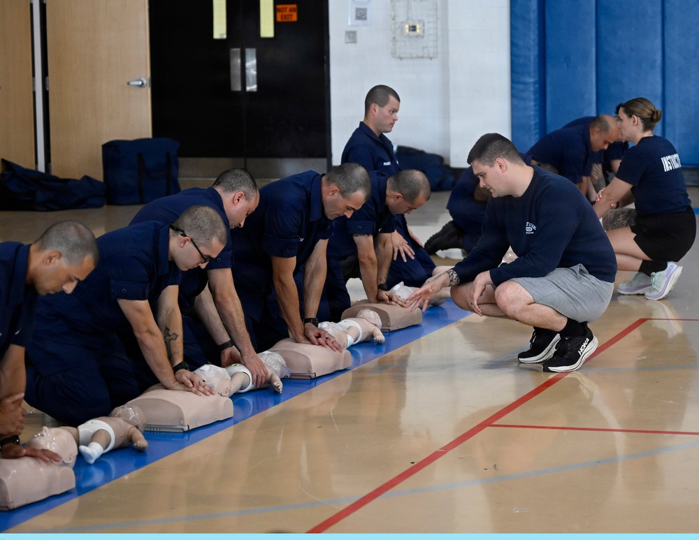 Training Center Cape May DEPOT Recruits Complete CPR Training