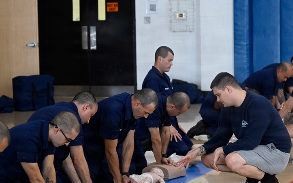 Training Center Cape May DEPOT Recruits Complete CPR Training