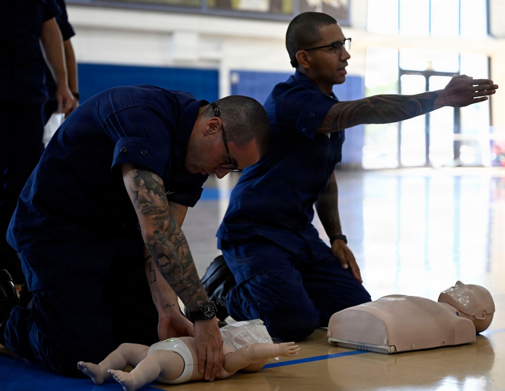 Training Center Cape May DEPOT Recruits Complete CPR Training