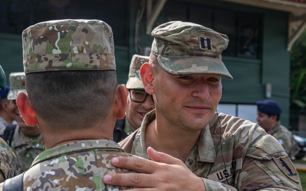 Missouri National Guardsmen Greet Multinational Partners During PANAMAX 2026