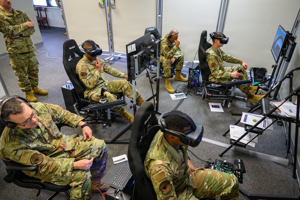 Officer Trainees Gain Command and Control Experience in Warhawk Operations Center