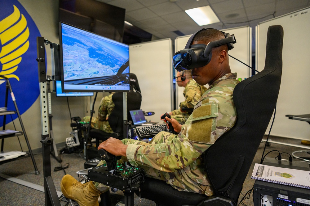 Officer Trainees Gain Command and Control Experience in Warhawk Operations Center