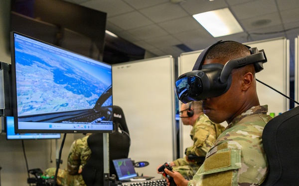 Officer Trainees Gain Command and Control Experience in Warhawk Operations Center