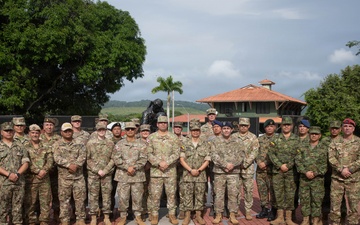 Missouri National Guardsmen Greet Multinational Partners During PANAMAX 2026