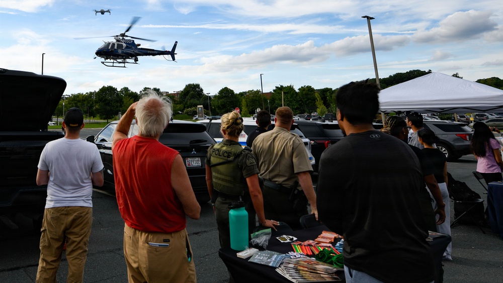 316th Security Forces Squadron supports National Night Out in Baltimore