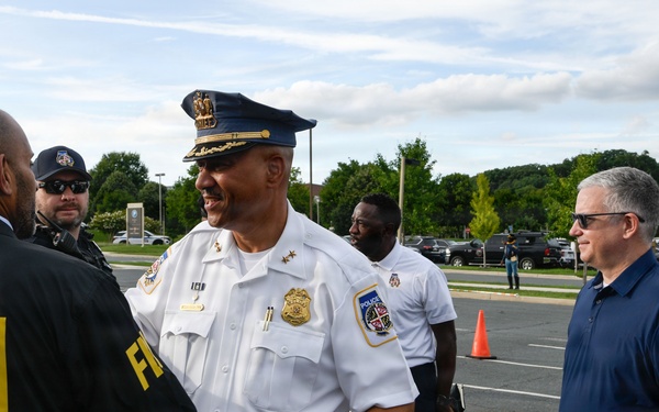 316th Security Forces Squadron supports National Night Out in Baltimore
