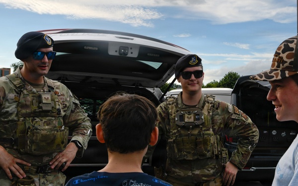 316th Security Forces Squadron supports National Night Out in Baltimore
