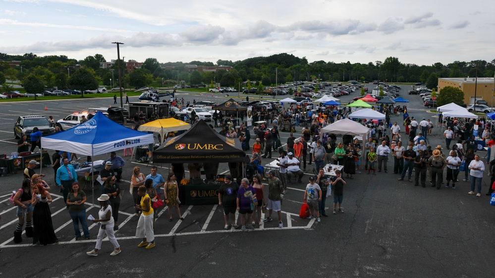 316th Security Forces Squadron supports National Night Out in Baltimore