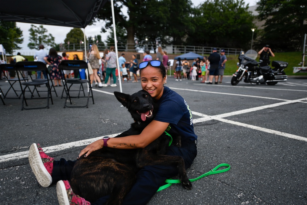 316th Security Forces Squadron supports National Night Out in Baltimore