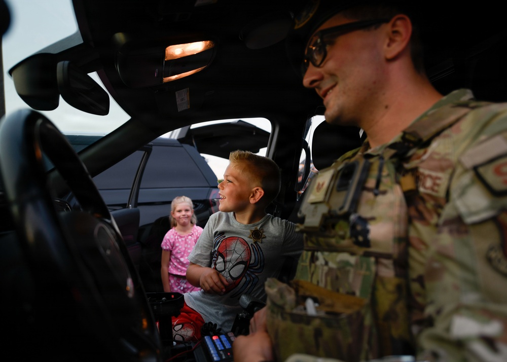 316th Security Forces Squadron supports National Night Out in Baltimore