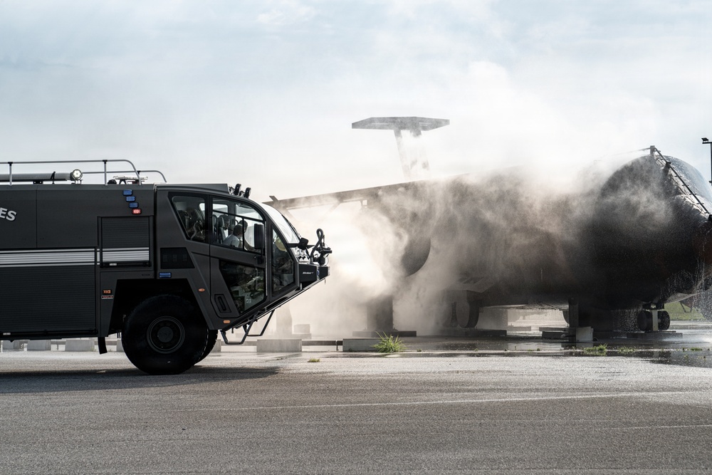 110th firefighters strengthen readiness with 31st CES during DFT