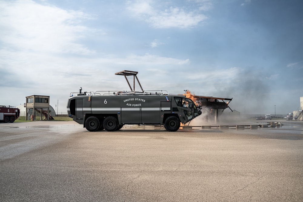 110th firefighters strengthen readiness with 31st CES during DFT