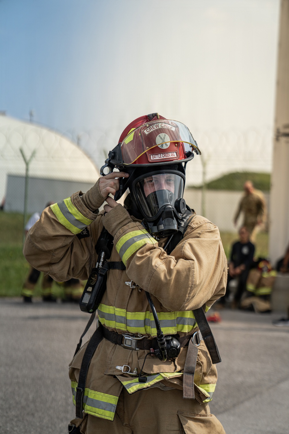 110th firefighters strengthen readiness with 31st CES during DFT