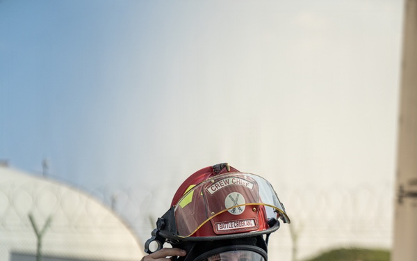 110th firefighters strengthen readiness with 31st CES during DFT