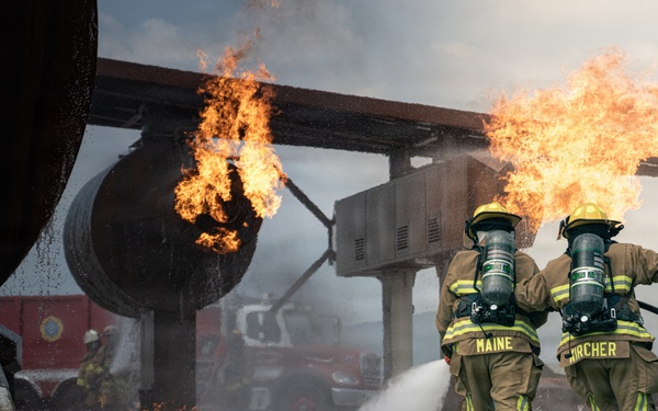 110th firefighters strengthen readiness with 31st CES during DFT