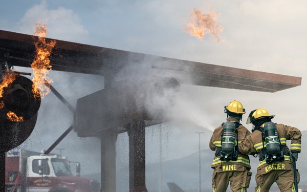 110th firefighters strengthen readiness with 31st CES during DFT