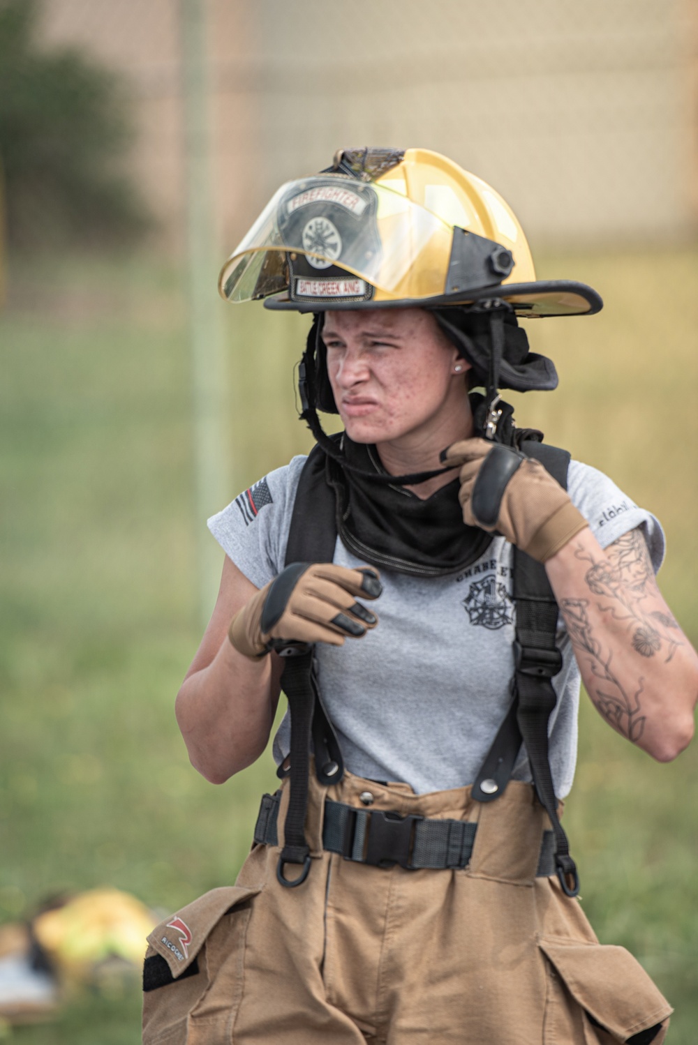 110th firefighters strengthen readiness with 31st CES during DFT