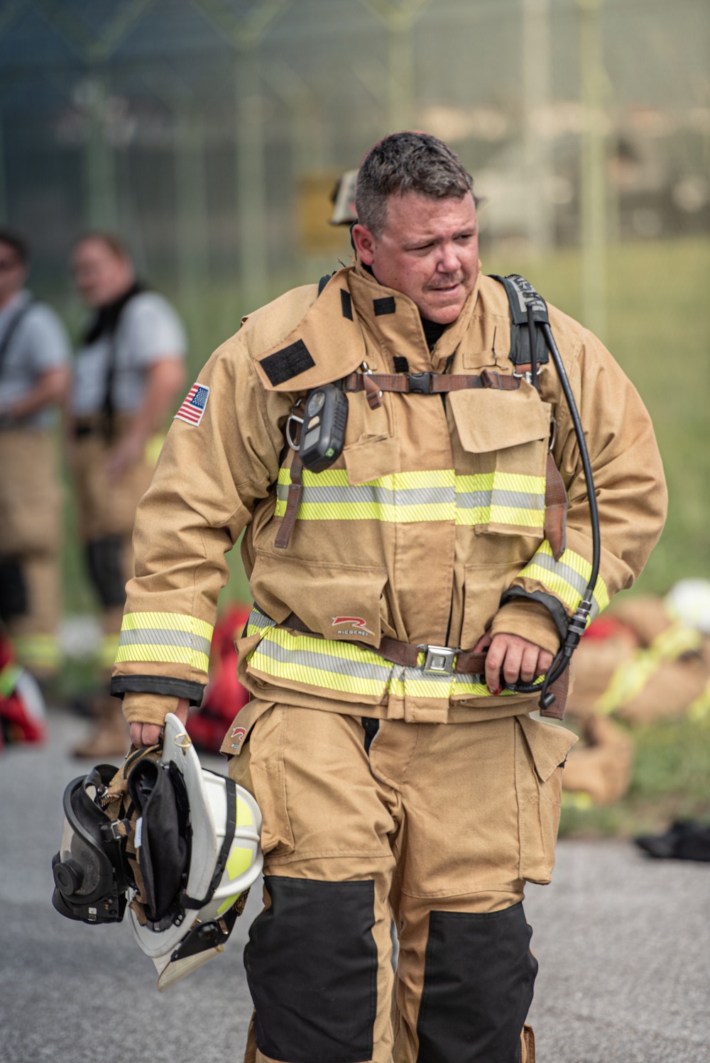 110th firefighters strengthen readiness with 31st CES during DFT