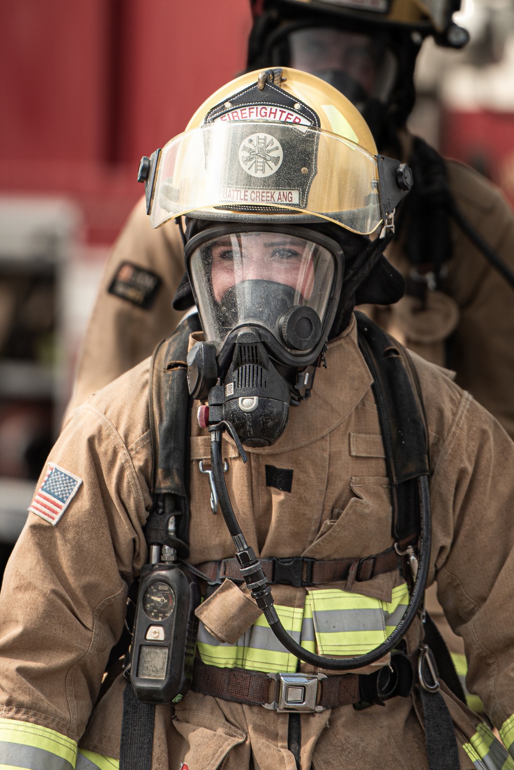110th firefighters strengthen readiness with 31st CES during DFT