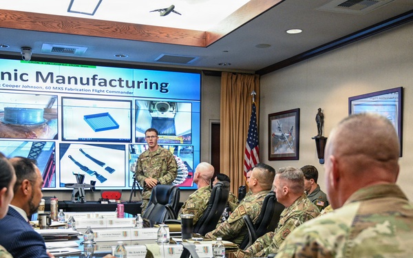 Strengthening readiness together: CMSAF and Dr. Wolfe connect with Team Travis