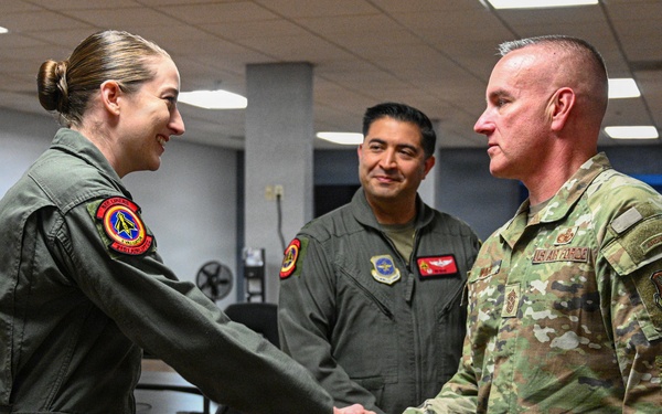 Strengthening readiness together: CMSAF and Dr. Wolfe connect with Team Travis