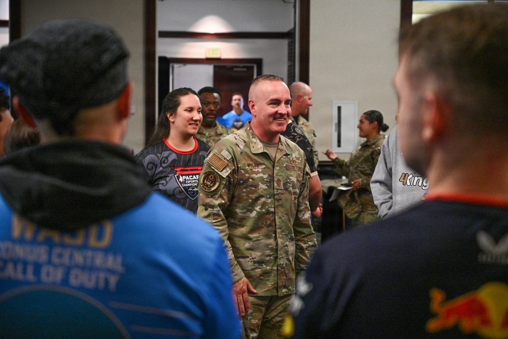 Strengthening readiness together: CMSAF and Dr. Wolfe connect with Team Travis