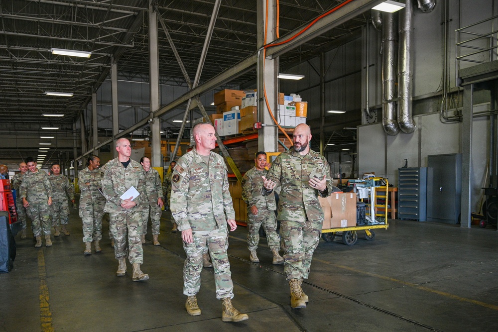 Strengthening readiness together: CMSAF and Dr. Wolfe connect with Team Travis