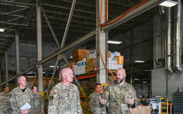 Strengthening readiness together: CMSAF and Dr. Wolfe connect with Team Travis