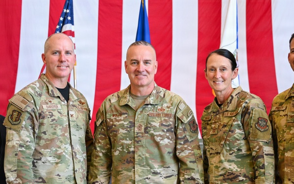 Strengthening readiness together: CMSAF and Dr. Wolfe connect with Team Travis