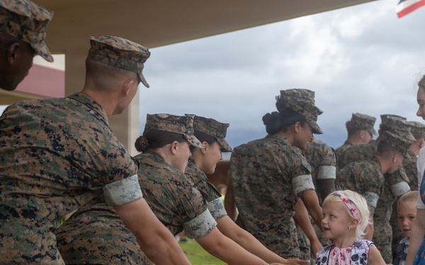 U.S. Marines Welcome Students Back to School at MCBH