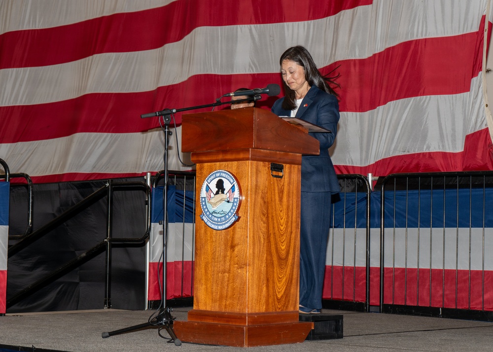 George Washington Hosts Big Top Reception