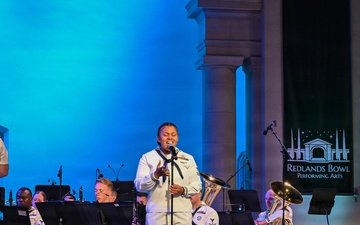 Navy Band Southwest Performs at Redlands Bowl